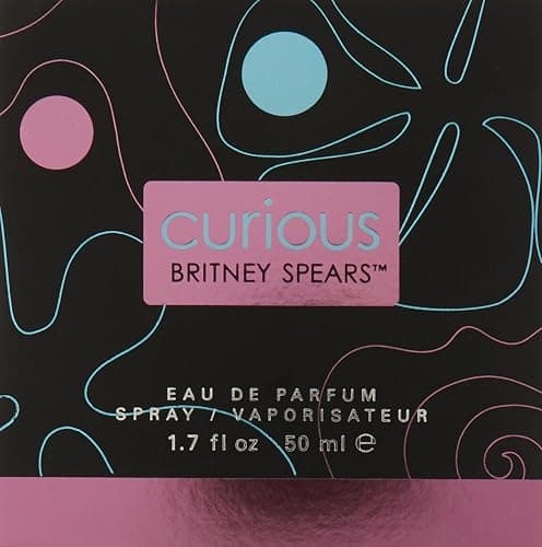 Britney Spears Curious 100 ml – Eau de Parfum for Women – White Floral Fragrance – Notes of Magnolia, Jasmine and Vanilla Musk – Aqua Glass Bottle thumbnail 2