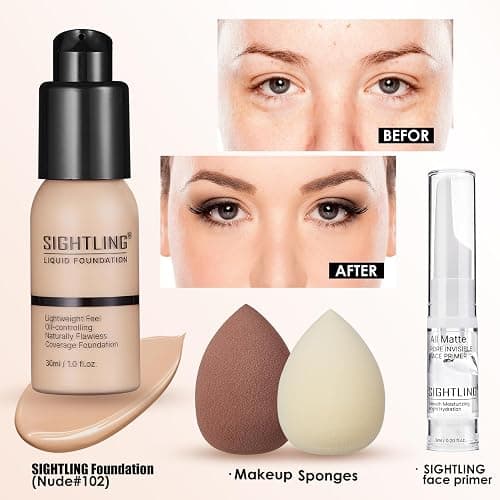 All In One Makeup Kit, Travel Makeup Kit, Makeup Gift Set, Makeup Kit for Women Full Kit, Makeup Bundle Includes Foundation Eyeshadow Palette Lipstick Eyeliner Mascara Contour Stick Cosmetic Brush Set thumbnail 3