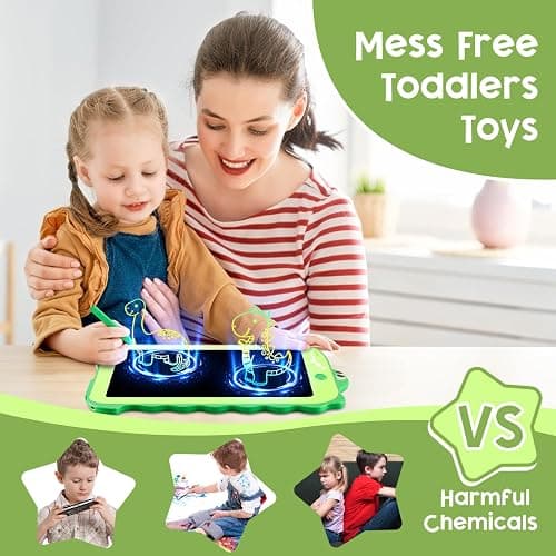 Teriph LCD Writing Tablet for Kids, Colorful Toddlers Toys Drawing Board, Educational Kid Toys, Doodle Pad Dinosaur Toys for 3 4 5 6 7 8 Year Old Boys Girls Birthday Party Christmas Gifts,8.5inch thumbnail 5