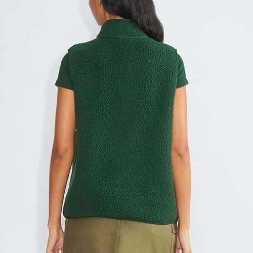 Hixiaohe Sherpa Fleece Vest for Women Trendy Warm Sleeveless Vests Jacket Lightweight Zip Coats with Pockets Fall Outerwear thumbnail 2