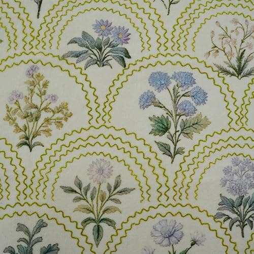 gdmgdr Spring Floral Bathroom Rug 32" x 20" Wild Flowers Bathroom Mat Boho Floral Bath Rug (Oval, Green) thumbnail 7