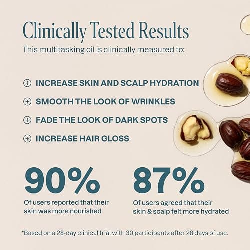 Cliganic Organic Jojoba Oil, 100% Pure (4oz) | Moisturizing for Face, Hair, Skin & Nails | Natural Cold Pressed Hexane Free | Base Carrier Oil thumbnail 2