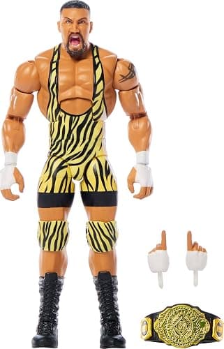 Mattel WWE Elite Action Figure & Accessories, Series #119, 6-inch Collectible Bron Breaker with 25 Articulation Points & Swappable Hands - Image 1
