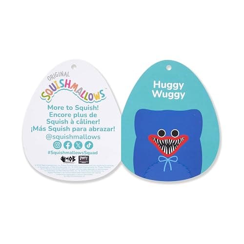 Squishmallows Original Poppy Playtime 12in Huggy Wuggy - Ultrasoft Official Jazwares Plush (Medium-Sized) thumbnail 6