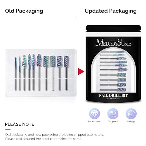 Nail Drill Bits Set 10pcs thumbnail 3