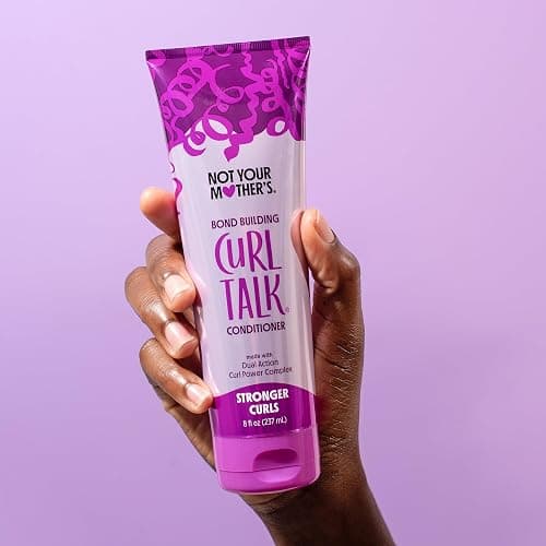 Not Your Mother's Curl Talk Bond Building Shampoo and Conditioner (2-Pack) - 8 fl oz - Strengthening Shampoo and Conditioner Set for Curly Hair - Designed for Curls, Waves, and Coils thumbnail 7
