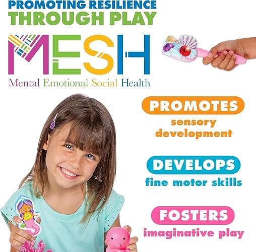 Creativity for Kids Sensory Bin: Mermaid - Mermaid Toys and Sensory Bins for Toddlers, Sensory Box and Bin Filler, Toddler Activities and Gifts for Girls (Ages 3+) thumbnail 7