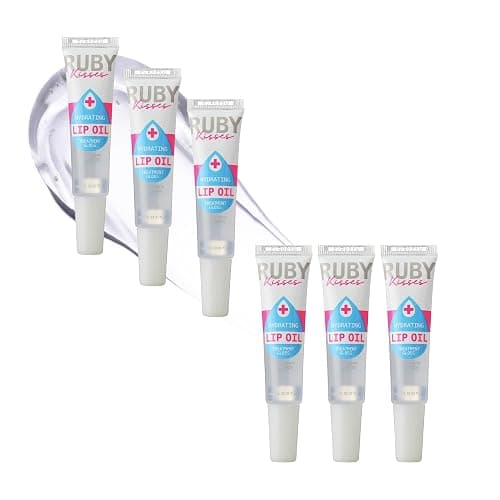 Ruby Kisses Hydrating Lip Oil Clear RLO01 (6 PACK) - Image 1