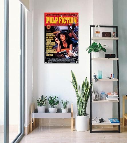 Pulp Fiction - Movie Poster (Regular Style - Uma Thurman On Bed) (Size: 24" x 36") thumbnail 7