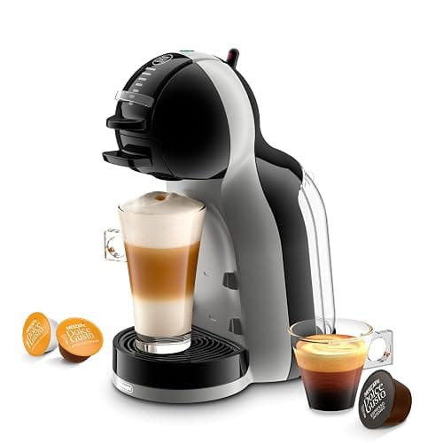 Nescafé Dolce Gusto by Automatic Coffee Machine Pod Coffee Machines De'Longhi Coffee Mini Me EDG155.BG Pod Coffee Machine And Other Automaic Drinks - Black & Artic Grey - Image 1