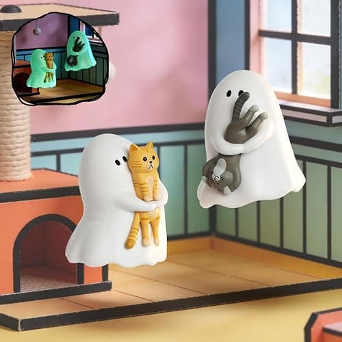 52TOYS Ghody - Behold My Cat Blind Box, Whole Set 9Pcs Collectible Toy Kawaii Action Figures Creative Gift Room Decor Desktop Decoration 1.85 Inch, Gift for Birthday Party thumbnail 9