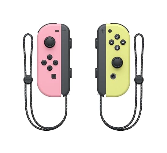 Nintendo Paire de Manettes Bluetooth Joy-Con Gauche Rose Pastel et Droite Jaune Pastel, Pour Switch thumbnail 2