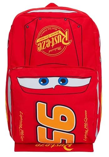 Disney Cars 3D Backpack Kids Lightning McQueen School Nursery Lunch Bag Rucksack, Red 95, One Size thumbnail 9