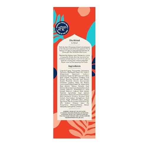 Fable and Mane Hair Oil - HoliRoots Strengthening Serum for Damaged, Frizzy Hair with Ashwagandha, Castor Oil & Scalp Treatment - 1.8FL oz thumbnail 9