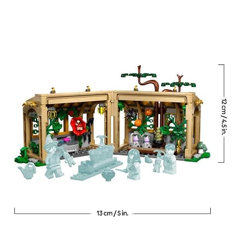 LEGO Harry Potter Le Château De Poudlard : Le Cours De Botanique - Jeu De Construction Modulaire - Minifigurines De Neville, Hermione & Prof. Chourave - 3 Mandragores - Cadeau Fille Dès 8 Ans 76445 thumbnail 3