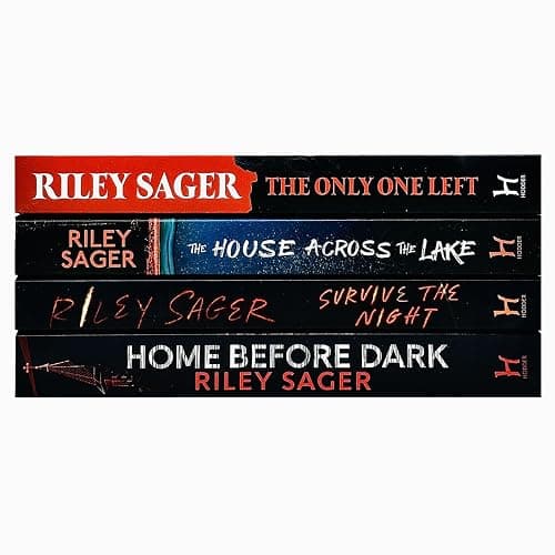 Riley Sager 4 Books Collection Set (Home Before Dark, Survive The Night, The House Across The Lake & The Only One Left) thumbnail 2