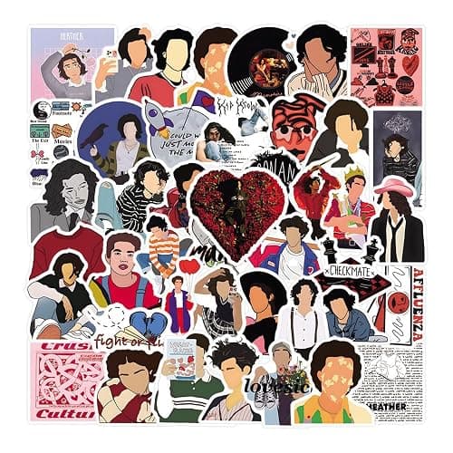 61Pcs Conan Gray Stickers Pack, Cute Cartoon Vinyl Waterproof Sticker Decals for Water Bottle, Laptop, Phone, Scrapbooking, Journaling Gifts for Kids Teens Adults for Party Supply Decor thumbnail 7