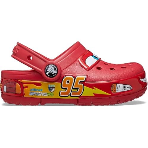 Crocs Unisex-Child Crocband Cars Lightning McQueen Clogs, Light Up Shoes thumbnail 11