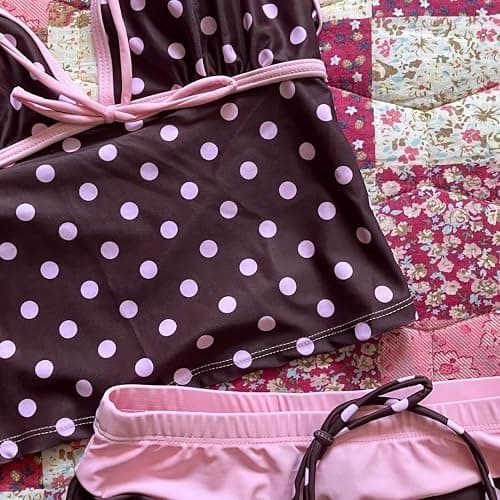 Y2k Sexy Vintage Whimsy Beach Swimsuit 2000s Vacation Going Out Outfits Summer 2 Pieces Floral Bikini Sets Women thumbnail 5