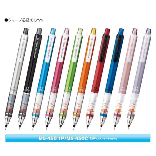 uni Kurutoga Mechanical Pencil Standard, 0.5mm, Baby Pink (M54501P.68) thumbnail 6