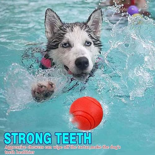 Novique 3 Pack Heavy Duty Dog Rope Toys for Breed Aggressive Chewers, Treat Balls and Dog Squeaky Toy for Puppies & Small Dogs thumbnail 8
