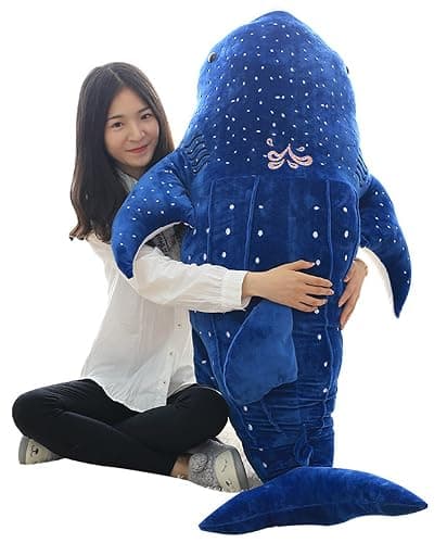 CZFRIEND Creative Whale Shark Pillow Plush Doll Nap Pillow thumbnail 3