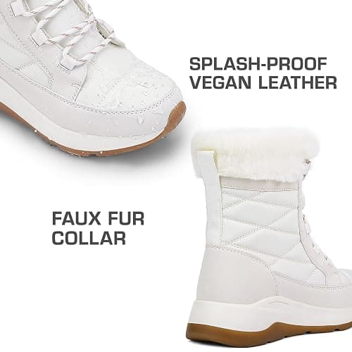DREAM PAIRS Women's Winter Snow Boots Waterproof Lightweight Warm Faux Fur Lined Insulated Outdoor Ladies Mid-Calf Booties thumbnail 7