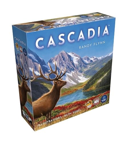 Lucky Duck Games - Cascadia, Version Française, Jeu De Plateau, Jeu de Société, A partir de 10 Ans, 1 à 4 Joueurs,30-45 Minutes - Image 1