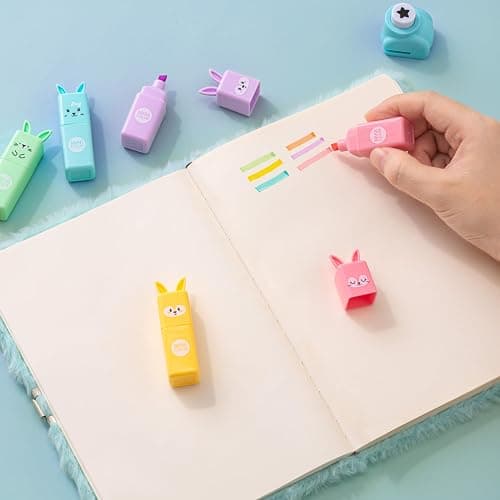 Happy LolliME Mint DIY Journal Kit for Girls – 300+ Pieces! Lockable Fuzzy Diary, Markers, Stickers & Empowering Pages – Gift Box for Tweens & Teens – Creative Journaling Set thumbnail 8