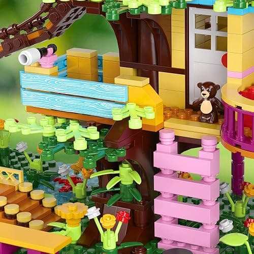 RAVAYO Creative Tree Building Block Set,958pcs Mini Brick Toy for Kids Girls Age 10 11 12 14 thumbnail 6