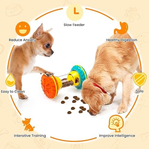 BoYoYo Interactive Dog Puzzle Toys for Boredom, Dogs Enrichment Toy to Keep Them Busy, Treat Dispensing Slow Feeder thumbnail 6