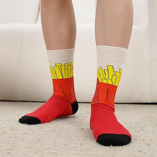 WeciBor Mens Dress Colorful Novelty Funny Casual Combed Cotton Crew Socks 12 Pack thumbnail 6