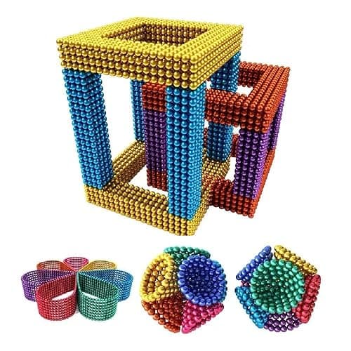 Magic Kits & Accessories - 1000 Pieces, Magnetic Tricks-Balls Toys, Upgrade Magnet Challenge-Beads Game Putty Toy Slime X279 thumbnail 5