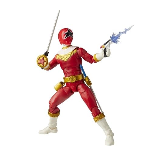 Power Rangers Lightning Collection Zeo Red Ranger 6-Inch Premium Collectible Action Figure Toy with Accessories thumbnail 6