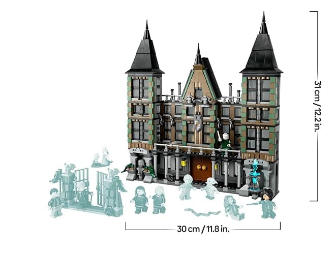 LEGO Harry Potter Malfoy Manor Set, Collectible Building Toy for Kids, Features 9 Character Minifigures Including Dobby, Creative Wizarding World Gift for 10 Plus Year Old Girls & Boys 76453 thumbnail 3
