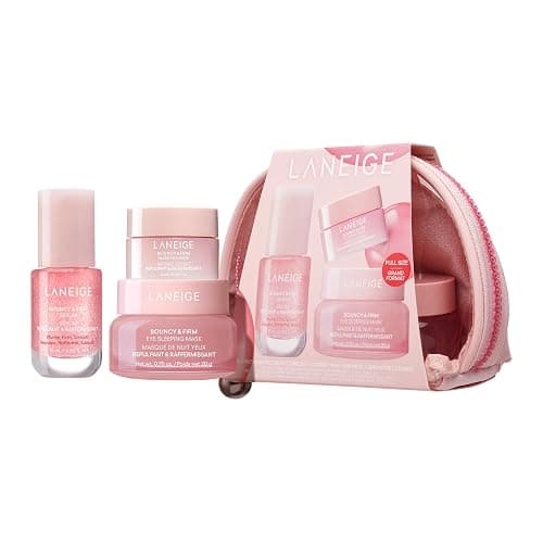 LANEIGE Bouncy and Firm Sleeping Mask: Revitalize, Smooth, Peony & Collagen Complex, Barrier-Boosting Hydration - Image 1