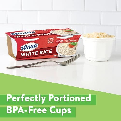 Minute Ready-to-Serve White Rice, Microwavable Rice Cups, 8.8-Ounce Cups (Pack of 8) thumbnail 5