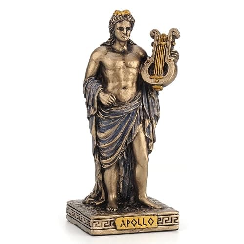 Veronese Design Greek Gods Miniature Figurine (Apollo, Bronze) thumbnail 3