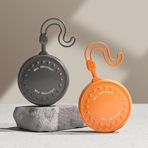 Masyrt Portable Handheld Anxiety and Stress Relief Vibrating Toy with Auto Timer, 265 Color Lights - Ideal for Stress and Anxiety Relief (Gray) thumbnail 7