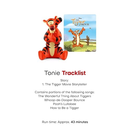 Tonies Tigger Audio Toy Figurine from Disney's The Tigger Movie thumbnail 5