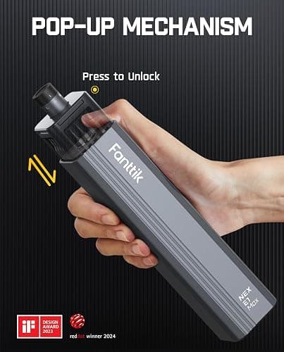 Fanttik E1 Max Electric Screwdriver, Mini Precision Screwdriver Set, 50 Magnetic Bits, Magnetic Storage, 5/32‘’Hex, Repair Tool Kit for Electronics Phone Camera Laptop Watch (Grey) thumbnail 3