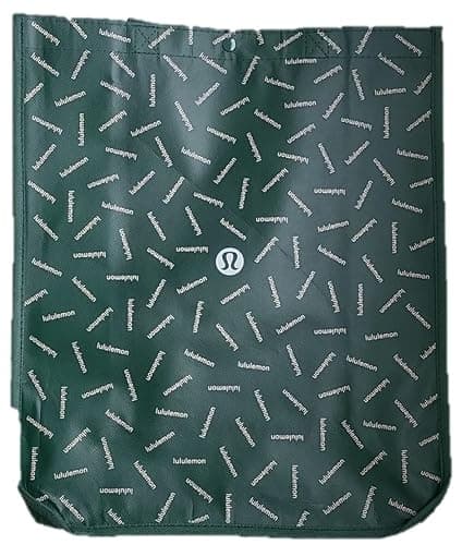 lululemon Tote Bag Small (Green Logo) - Image 1