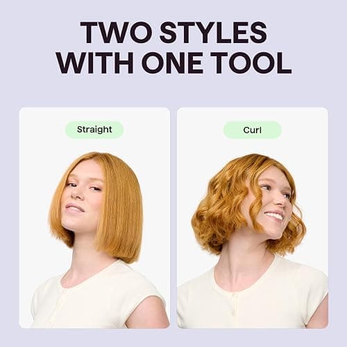 Wavytalk 0.65" Pencil Flat Iron, Cool Curl Pencil, Small Airflow Styler and Straightener for Short Hair, Pixie Cut and Edges, Curling Iron for Short Hair with 360º Cool Airflow for Long-Lasting Hold thumbnail 3