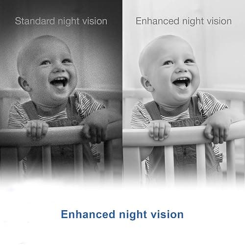 VTech Upgraded Smart WiFi Baby Monitor VM901, 5-inch 720p Display, 1080p Camera, HD NightVision, Fully Remote Pan Tilt Zoom, 2-Way Talk, Free Smart Phone App, Works with iOS, Android thumbnail 9
