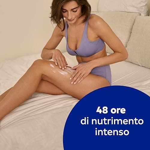 NIVEA Crema Corpo Burro di Cacao 250ml, Crema corpo idratante 48 ore per pelle secca arricchita con Siero Idratazione Intensa, Burro di Cacao & Vitamina E thumbnail 6