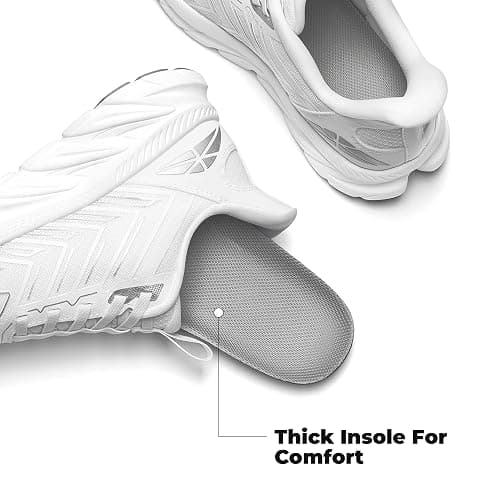 ALLSWIFIT Women's Slip On Walking Shoes Running Comfortable Tennis Breathable Non Slip Athletic Gym Workout Cross Training Fashion Sneakers thumbnail 6