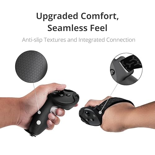 BOBOVR G3 Controller Grips Cover,Compatible with Meta Quest 3/3S Accessories,for CD3/D3 Dock Wireless Charging thumbnail 2