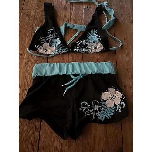 2 Piece Y2k Halter Bikini Sets Women Sexy Swimsuit Beach Sets Cute Summer Going Out Outfits 2025 Vacation 2000s thumbnail 6