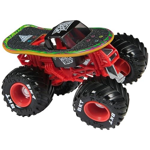 Monster Jam 2026 Official 1:64 Diecast Truck Series 45 Monsterized Wreck Deck thumbnail 4