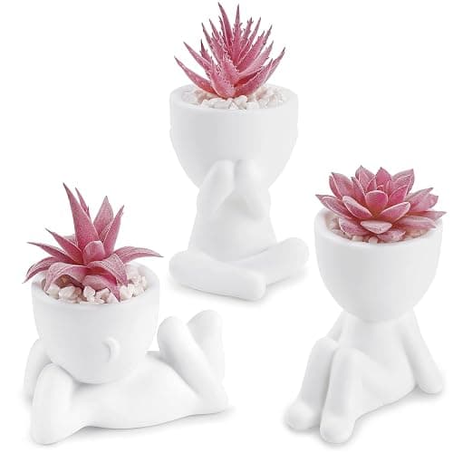 3 Pcs Fake Succulents Plants - Image 1